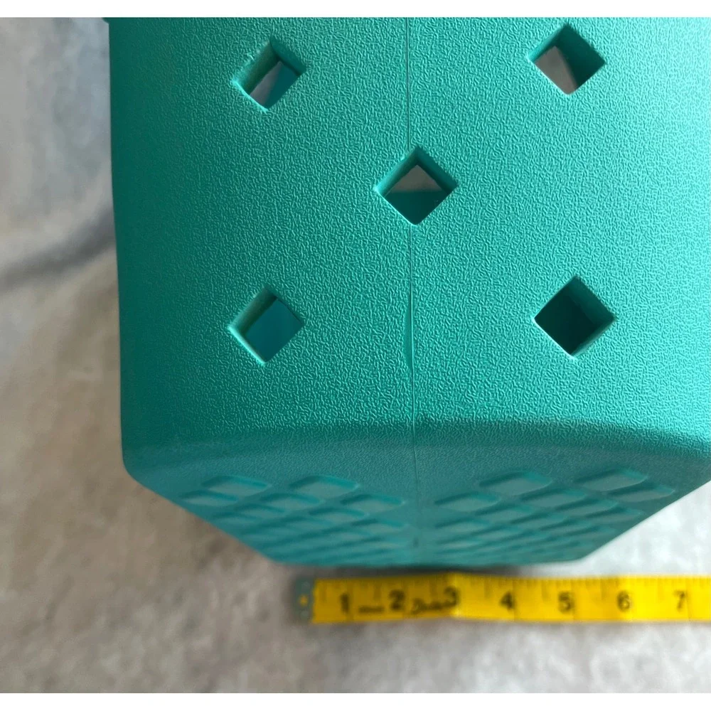ALDI Teal Tote Bag Bucket Style Beach Pool Poolside‎ Travel Casual